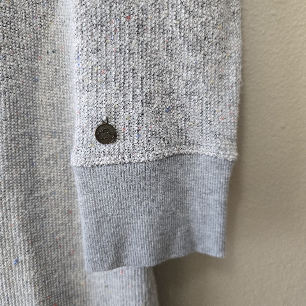 SOFT SURROUNDINGS Lazy Day Lounge Dress Size SP Hooded Soft Gray Marl‎ Pocket - Picture 3 of 15
